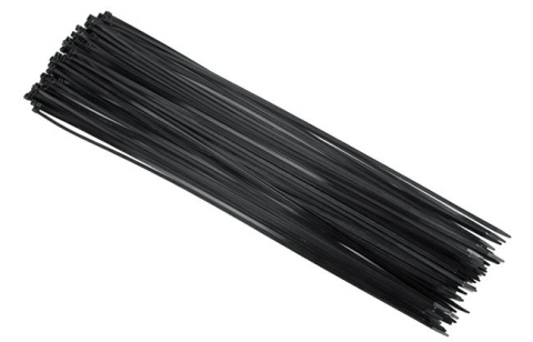 Taśma kablowa 7,6x200 CZARNA