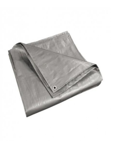 Plandeka srebrna mocna 5x6m 110g/m2 Plandeka srebrna mocna 5x6m 110g/m2