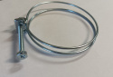 Opaska drutowa skręcana śrubą W1 94-100mm Opaska drutowa skręcana śrubą W1 94-100mm