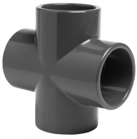 Czwórnik PVC-U klejony KWxKWxKWxKW 32 Czwórnik PVC-U klejony KWxKWxKWxKW 32