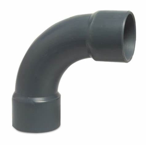 Łuk 90st PVC-U KWxKW 90 Łuk 90st PVC-U KWxKW 90
