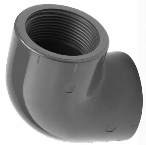 Kolano PVC-U klejone/gwintowane KWxGW D-25x3/4 Kolano PVC-U klejone/gwintowane KWxGW D-25x3/4