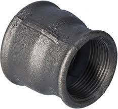 Mufa redukcyjna żeliwna czarna GW 4x6/4" Mufa redukcyjna żeliwna czarna GW 4x6/4"