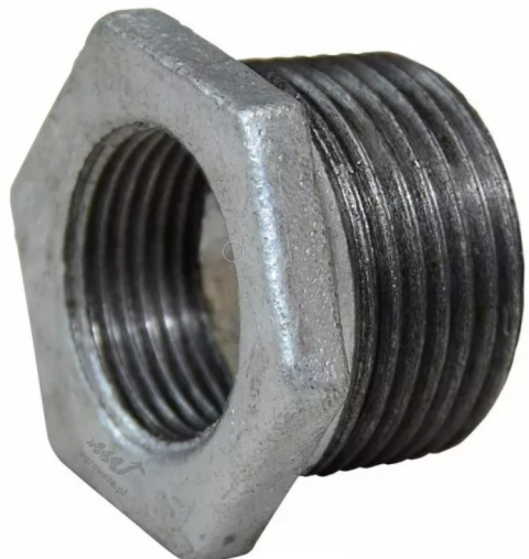 Redukcja żeliwna ocynk GZxGW 4x5/4" Redukcja żeliwna ocynk GZxGW 4x5/4"