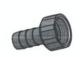 Złączka na wąż okrągła nakrętka mosiądz GW 5/4"x32 Złączka na wąż okrągła nakrętka mosiądz GW 5/4"x32