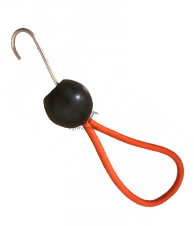 Gumka mocująca plandeka namiot z haczykiem 30cm Gumka mocująca plandeka namiot z haczykiem 30cm