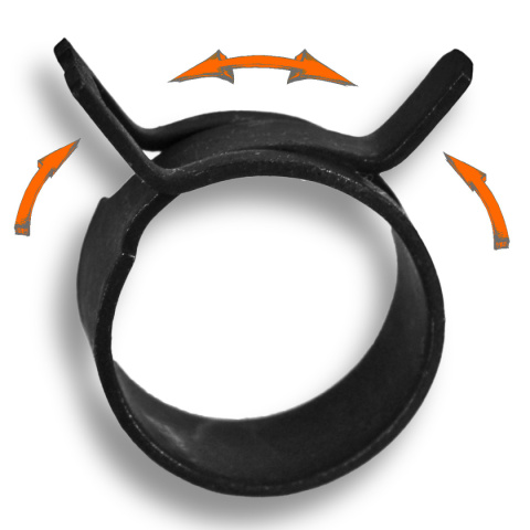 6szt opasek sprężystych 10-13 taśma