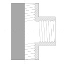 Trójnik 1/8&amp;amp;amp;amp;amp;amp;quot; nierdzewny GW 16 bar