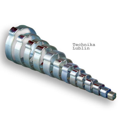 Obejma zaciskowa z uszami 34-37/9,5mm Obejma zaciskowa z uszami 34-37/9,5mm