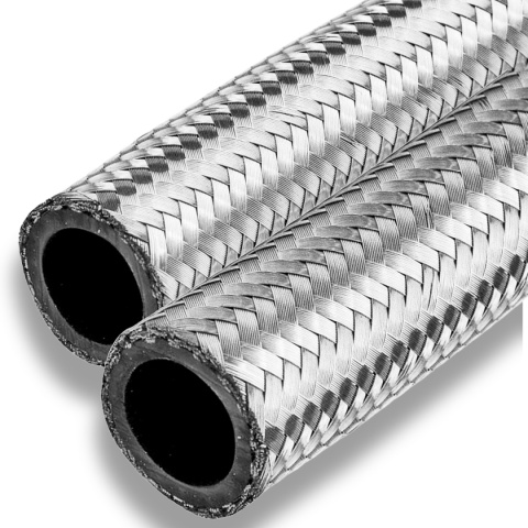 Wąż do benzyny i oleju w oplocie stalowym 11.5mm (12mm) Wąż do benzyny i oleju w oplocie stalowym 11.5mm (12mm)
