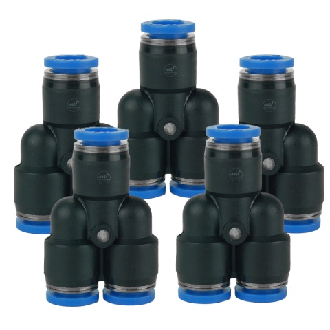 5szt. trójników Y do pneumatyki 4mm