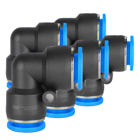 5szt. złączek kątowych 12mm, do pneumatyki 5szt. złączek kątowych 12mm, do pneumatyki