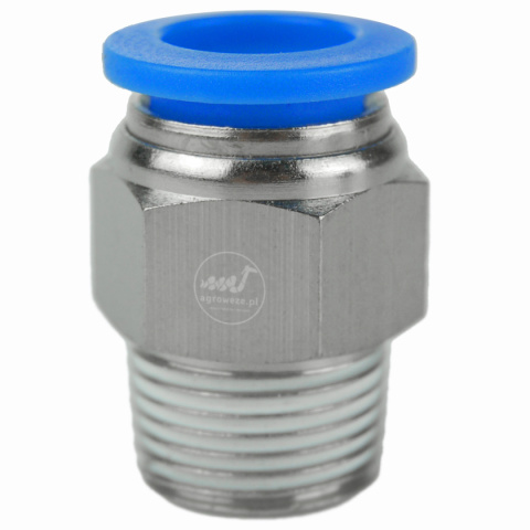 5szt. złączek do pneumatyki 6mm x1/4" GZ 5szt. złączek do pneumatyki 6mm x1/4" GZ