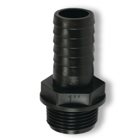 Końcówka węża 25mm x gz 1" Polipropylen 6bar Końcówka węża 25mm x gz 1" Polipropylen 6bar