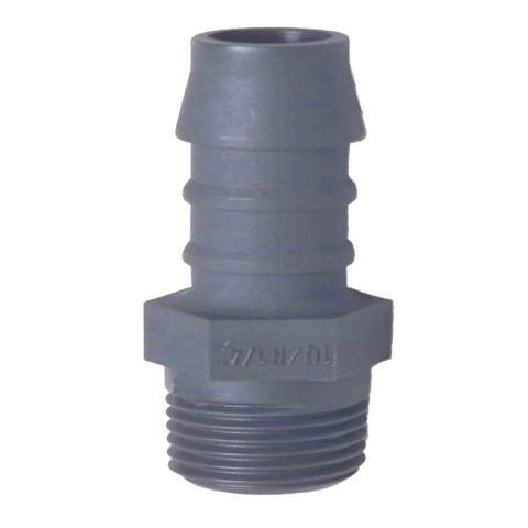Końcówka węża 8mm x gz 3/8" Nylon 10bar Końcówka węża 8mm x gz 3/8" Nylon 10bar