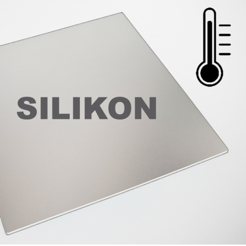 Arkusz płyty silikonowej 3mm, 30x50cm (0,125mb) na uszczelki, ATEST Arkusz płyty silikonowej 3mm, 30x50cm (0,125mb) na uszczelki, ATEST