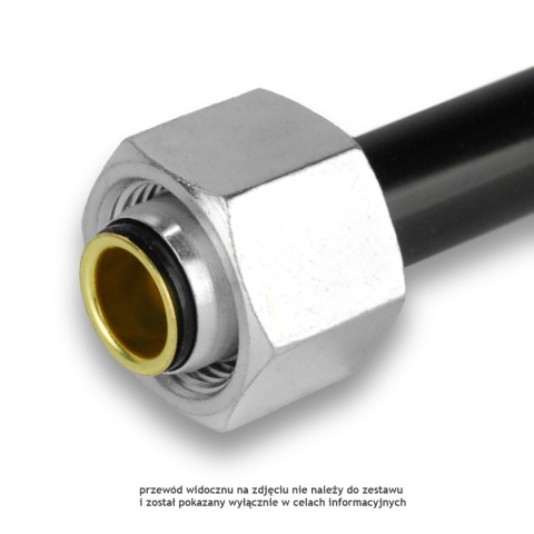 5x Zakucie do przewodów pneumatyki 12mm gwint M18x1,5