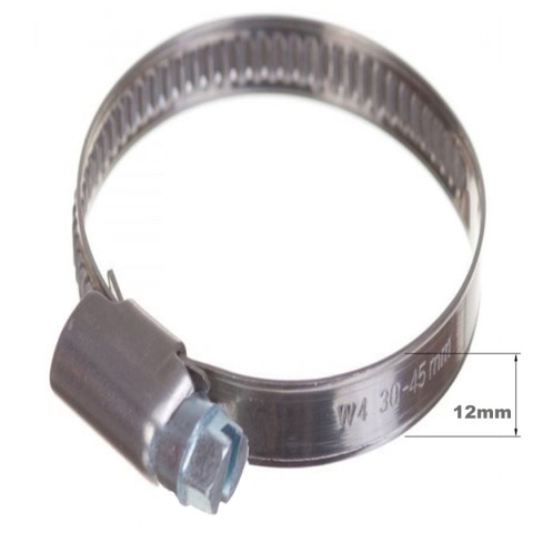 5x opaska ślimakowa poszerzana 12-20 W4 nierdzewna