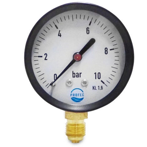 Manometr -1 - 1,5bar 100mm, suchy, dolny, GZ1/4"