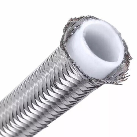 Wąż teflonowy 6mm, 260°C, do czujnika DPF, kompresora, odcinek 25cm