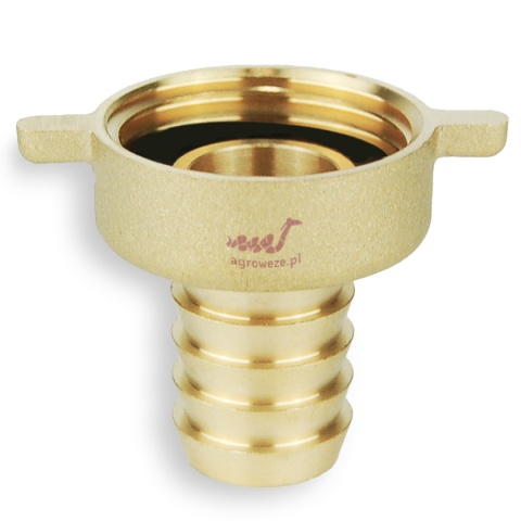 Końcówka węża 10mm z nakrętką 1/2"GW