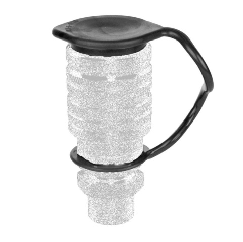 Zaślepka gniazda szybkozłącza żółta 1/2"