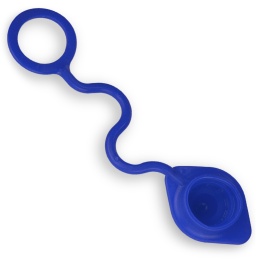 Zaślepka wtyku szybkozłącza niebieska 1/2