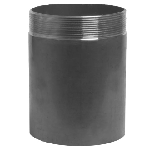 Nypel czarny 6" x 7cm do wspawania