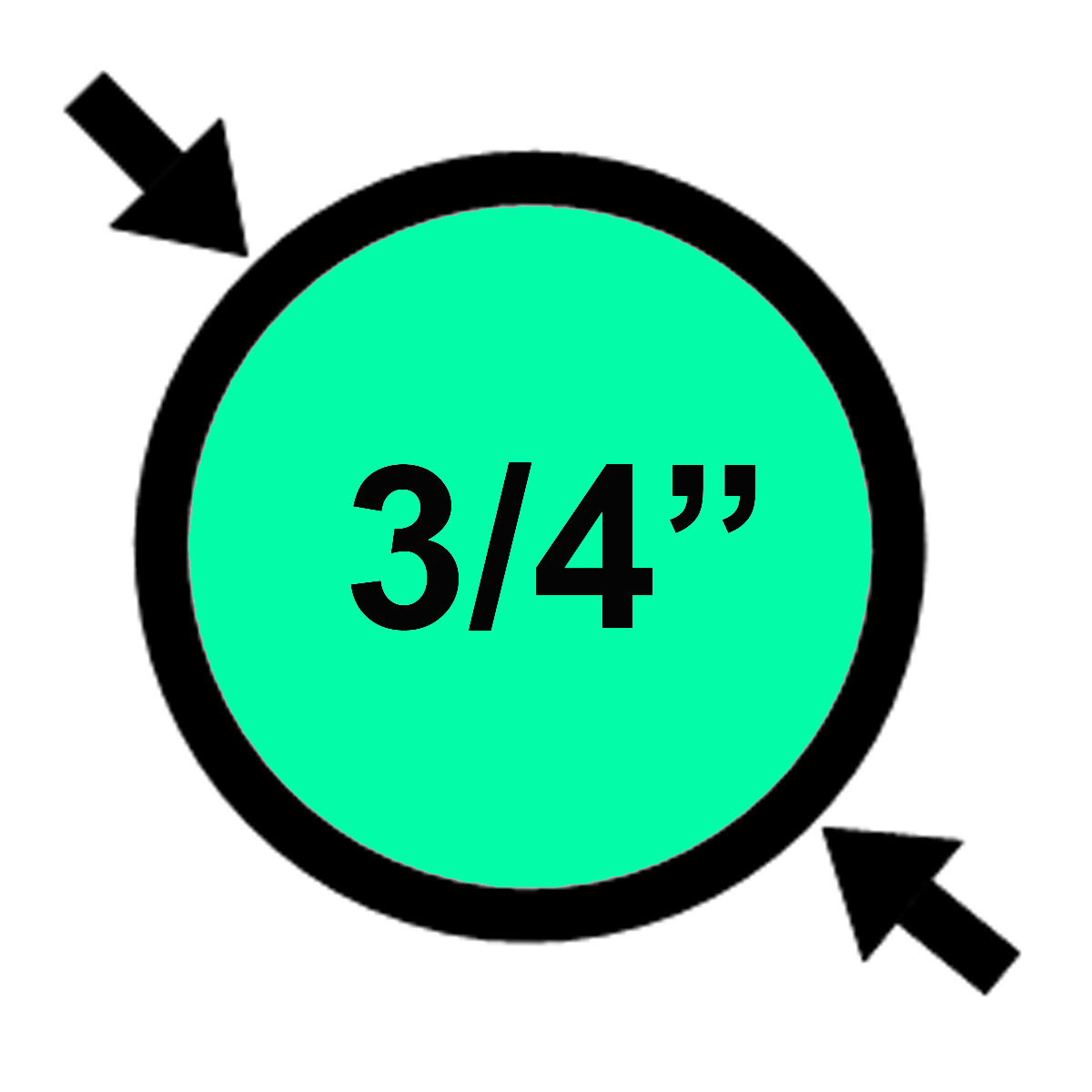 3/4&quot;