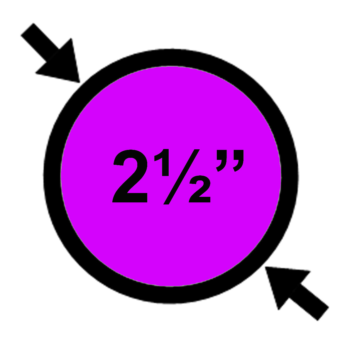 2 1/2&quot;