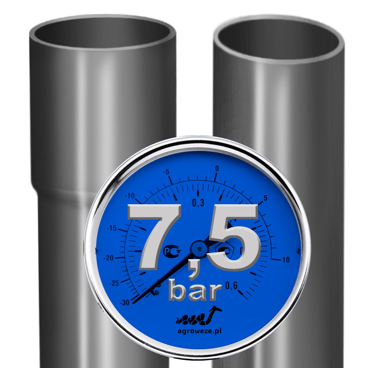 7,5 bar